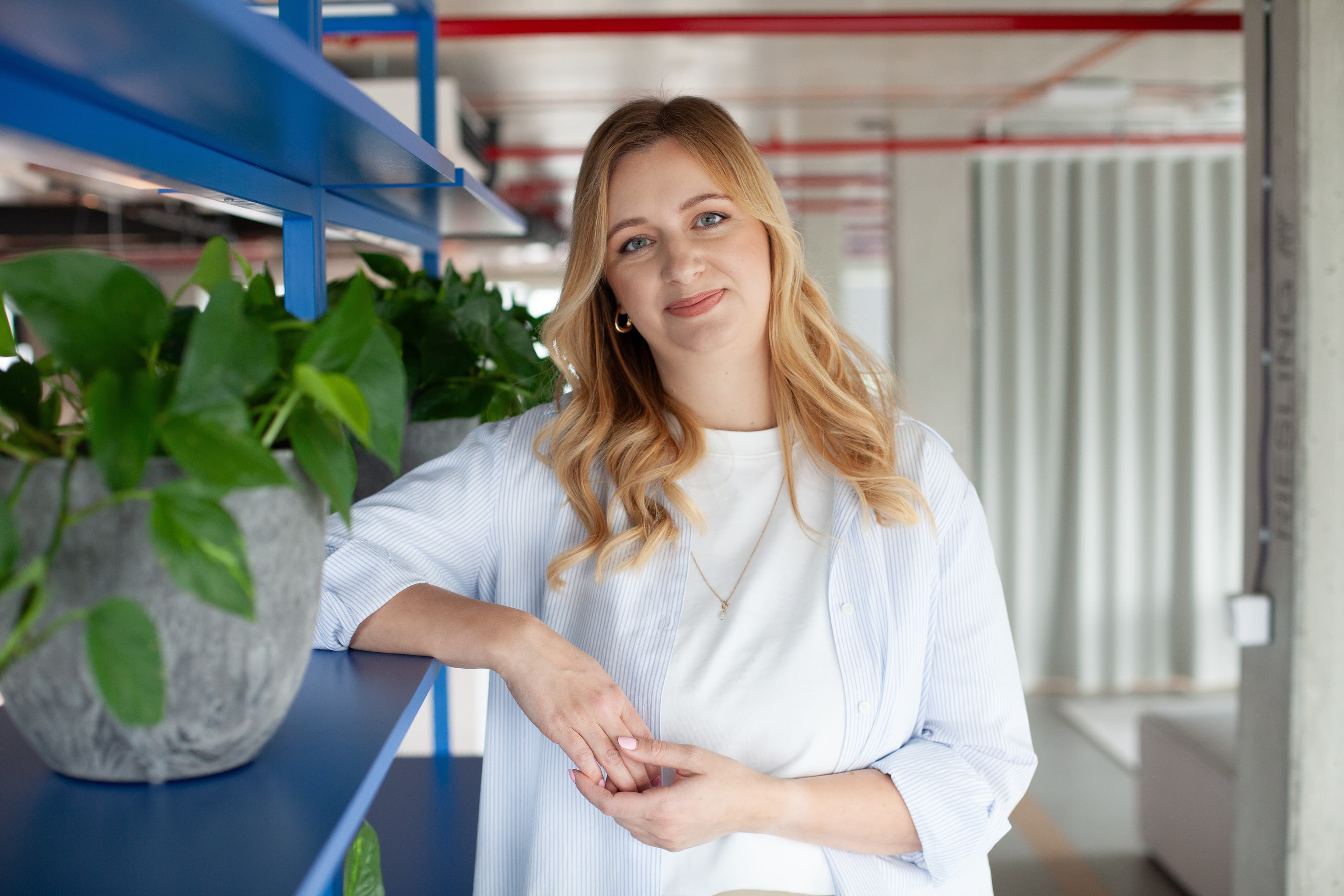 Veronika a Dominik při konzultaci